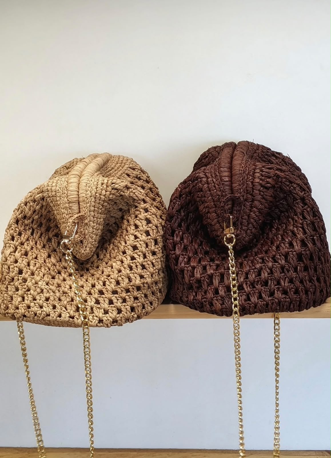 Sac Bourse Sariaka™ en Raphia